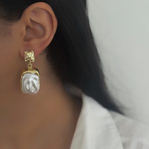 گوشواره باروک طلایی