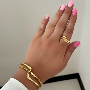 ست ترکیبی موج و خاویاری طلایی